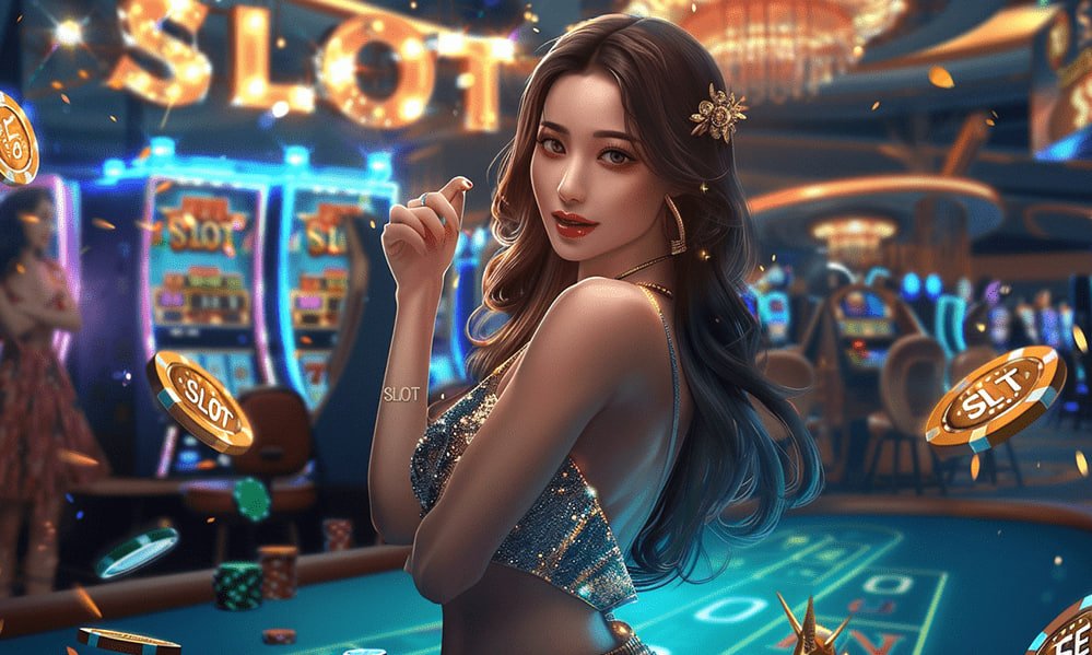 Slot jackpot progresif QQ38 dengan tampilan gulungan klasik dan simbol kemenangan berlimpah
